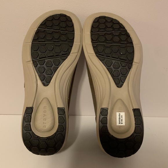 Aravon Barbara NEW size 7 shoes brown tan teal shoe - Picture 5 of 7